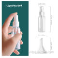 Stationery Dovetail Clip Empty Fine mist Plastic make up spray bottle Manufactory